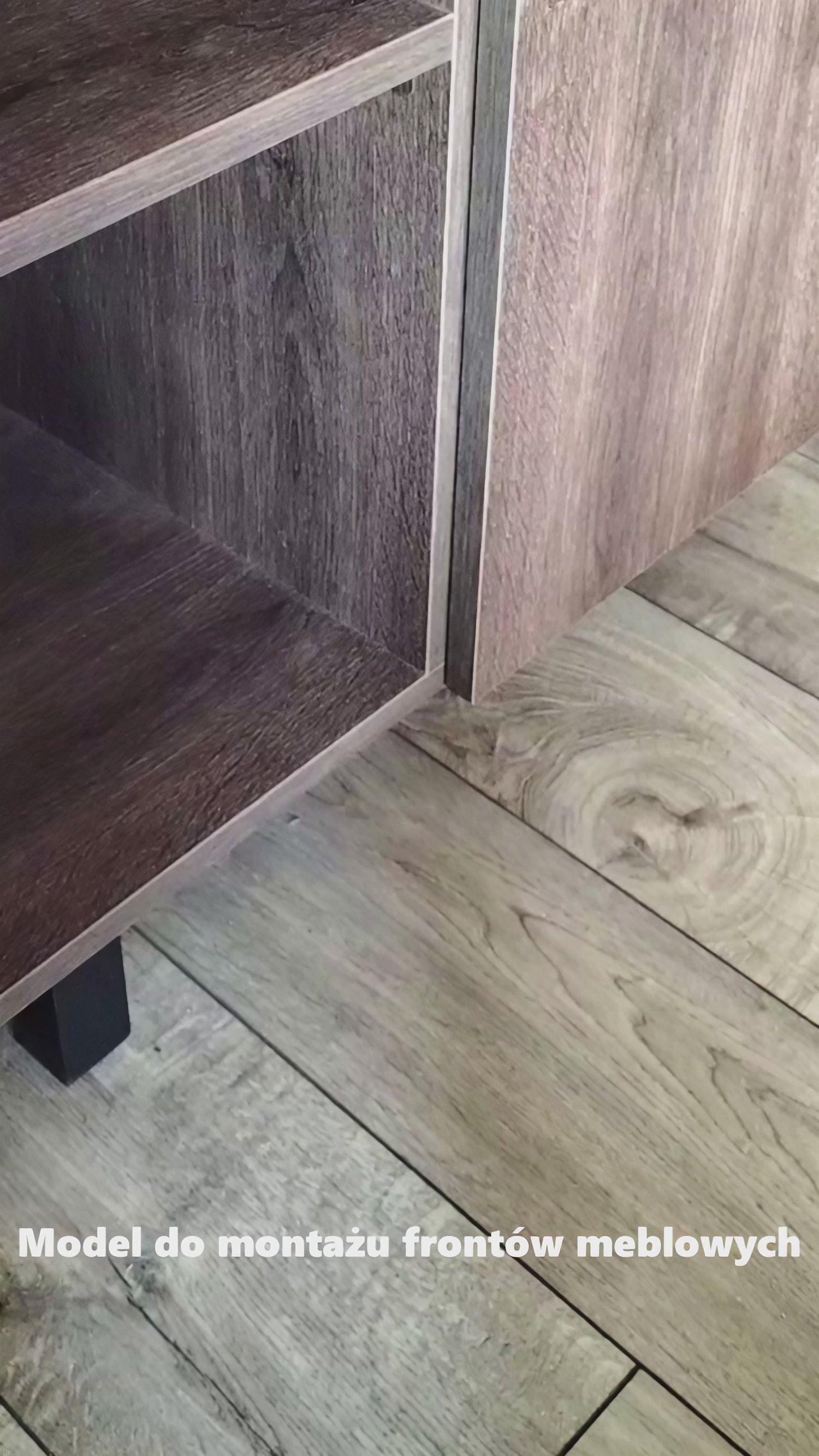 Model do montażu frontów meblowych